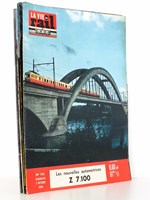 La Vie du Rail [ lot de 6 numéros avec des articles relatifs aux rames automotrices de la SNCF ] : n° 765 les nouvelles automotrices Z 7.100 (octobre 1960) ; n° 794 automotrice prototypes 25 KV - 50 Hz (avril 1960) ; n° 928 automotrices