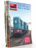 La Vie du Rail [ lot de 13 numéros avec des articles relatifs aux locomotives diesel françaises ] : n° 432 Alsthom construit à Belfort des locomotives diesel-électriques pour la Hollande (janvier 1954) ; n° Traction Die