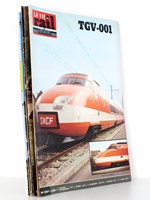 La Vie du Rail [ lot de 8 numéros avec des articles ou des dossiers relatifs au TGV - Train à Grande Vitesse ] : n° 1337 TGV-001 (avril 1972) ; n° 1648 TGV, un train dans le vent (juin 1978) ; n° 1682 spécial TGV (fé