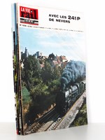 La Vie du Rail [ lot de 5 numéros avec des articles relatifs aux locomotives à vapeur en France ] : n° 1028 avec les 241 P de Nevers (janvier 1966) ; n° 1372 les 'Pacific' Sud-Est (décembre 1972) ; n° 1414 les 'Mikado' du