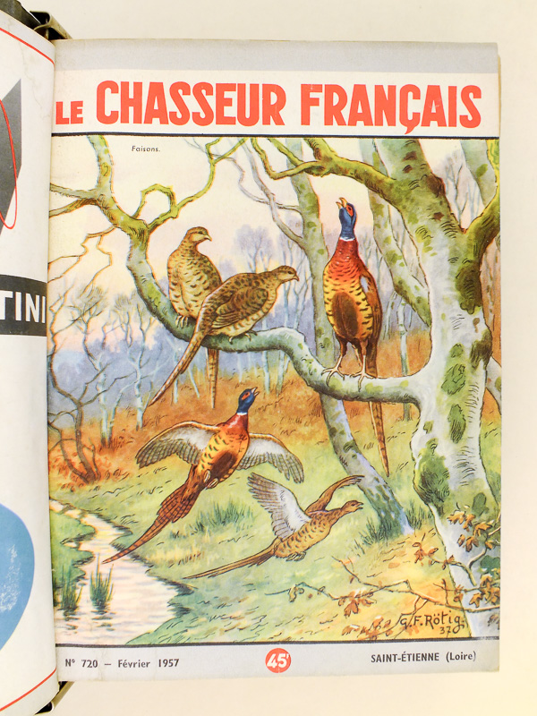 Le Chasseur Fran ais. Ann e 1957 12 Num ros Ann e 1957