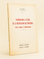 Contribution à l'étude de la méthylation des protéines. Etudes chimique et immunologique [ Livre dédicacé par l'auteur ] [ On joint : ] Etude comparative de l'estérification d'acides aminés par diff&