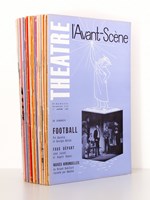 L'Avant-Scène Théâtre - Année 1962 complète ( n° 256 à 278 , 23 numéros ) : n° 256. Football (Pol Quentin) ; 257. La pensée (Andreiev - Semprun); les vautours (Pierre de Prins); miracle en Ala