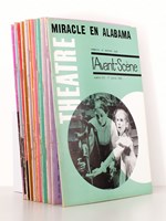 L'Avant-Scène Théâtre - Année 1963 complète ( n° 279 à 301 , 22 numéros ) : n° 279. Miracle en Alabama (William Gibson) ; 280. Tout va pour le mieux (Luigi Pirandello) ; 281. La grande oreille (P. A.