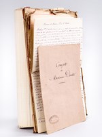 [ La fin d'une Dynastie de Libraire-Editeur : Importantes archives réunissant 7 dossiers manuscrits datés de 1887 à 1892 relatifs à la liquidation de la Librairie Edouard Dentu ] I : Mémoire de Madame veuve Dentu [ M&eac