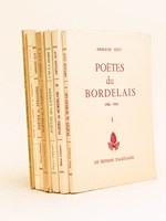 [ Lot de 7 recueils de Poésies locales ] Poètes du Bordelais 1900-1956 (2 Tomes - Complet) ; Poètes des Landes 1900-1958 ; Poètes de l'Agenais 1900-1959 ; Poètes du Périgord 1900-1956 ; Suite Périgorde ; Po