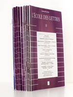 L'école des lettres II , Revue bimensuelle éditée par l'Ecole des Loisirs - 82e année, du 15 septembre 1990 au 15 juillet 1991 ( 14 numéros , Année scolaire complète )