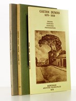 (Lot de 3 catalogues d'exposition des Archives Municipales de Bordeaux) Léo Drouyn, Dessins, Gravures, Peintures (1973) ; Gaetan Dumas, 1879-1950, Dessins, Gravures, Peintures, Photographies (1979) ; Robert Caumont, dessins, peintures, gravures (19