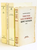 [ Lot de 4 titres dédicacés par l'auteur ] L'éternité parfois - Le rire des pères dans les yeux des enfants - Bergère ô Tour Eiffel - Toutes les femmes sont fatales