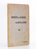 Barème Clerget pour le Cubage des bois de mine