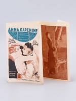Anna Karénine, d'après l'oeuvre célèbre de Léon Tolstoï. Greta Garbo, John Gilbert, mise en scène d'Edmund Goulding. Film Metro-Goldwyn-Mayer