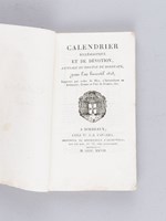 Calendrier Ecclésiastique et de Dévotion à l'usage du Diocèse de Bordeaux pour l'an bissextil 1828