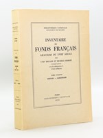 Inventaire du Fonds Français. Graveurs du XVIIIe siècle. Tome Onzième : Greuze - Jahandier