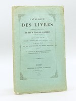 Catalogue des Livres composant la Bibliothèque de feu M. Edouard Carteron, homme de lettres, dont la vente aura lieu le lundi 9 novembre 1863 et les trois jours suivants à sept heures du soir rue des Bons-Enfants, 28 Maison Silvestre [ Editi