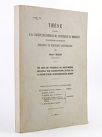 Les sols des vignobles du Haut-Médoc. Influence sur l'alimentation en eau de la vigne et sur la maturation du raisin. ( Thèse présentée à la Faculté des Sciences de l'Université de Bordeaux, pour obtenir le