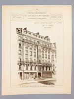Monographies de Bâtiments Modernes - Maison Avenue Bosquet 65 à Paris, Mr. P. Noël Architecte