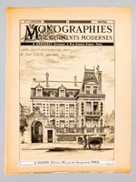 Monographies de Bâtiments Modernes - Hôtel Bould Montparnasse, Paris, M. Just Lisch Architecte