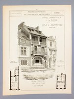 Monographies de Bâtiments Modernes - Hôtel Particulier à La Baule (Loire Infér.), Mr. J. L. Deperthe Architecte