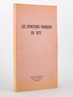 Les Spiritains français en 1972 , état du personnel (Supplément au Bulletin Provincial n° 159, mars 1972)