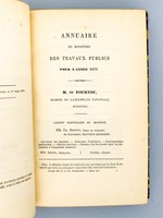 Annuaire du Ministère des Travaux Publics pour l'année 1873