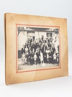 4 photographies de mariage, de groupe, Etablissement Des Acacias, Traiteur Mongay Propriétaire [ Bègles, Vers 1930-1935 ]