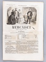 Mercadet. Comédie en trois actes, en prose, par H. de Balzac, représentée pour la première fois, à Paris, sur le Théâtre du Gymnase, le 24 août 1851 [ Le Faiseur ]