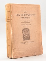 Revue des Documents Historiques, Suite de Pièces Curieuses et Inédites publiées avec des Notes et des Commentaires par Etienne Charavay. Troisième Année : 1875-1876 [ Contient notamment : ] Le Cardinal de Richelieu ; Jea