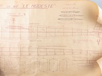 Plan du Planeur de 20 dm² 'Le Modeste'