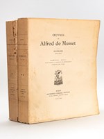 Poésies (2 Tomes - Complet) Tome I : 1828-1832 : Contes d'Espagne et d'Italie, Poésies diverses, Un spectacle dans un Fauteuil ; Tome II : 1833-1852 : Namouna, Rolla, Les Nuits, Poésies Nouvelles, Contes en Vers