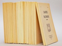 Les Cahiers raciniens , publiés par la Société Racienne [ Lot des 28 premiers numéros ] du n° I (1er semestre 1957) au n° XXVIII (2e semestre 1970)