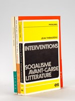 [ Lot de 3 livres dédicacés par l'auteur ] Ouverture [ Avec : ] Voilà les morts à notre tour d'en sortir [ Avec : ] Interventions (1967-1972). Socialisme Avant-Garde Littérature.