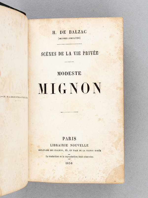 BALZAC, Honoré De Oeuvres Complètes ( 45 Tomes En 23 Volumes : Complet ...