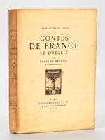 Contes de France et d'Italie [ Livre dédicacé par l'auteur ]