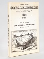 Caesarodunum 1984 n° XIX. Actes du colloque Ethnohistoire et Archéologie. Paris, ENS, 7-8 mai 1983