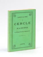 Cercle de la Rue Royale 4 Place de la Concorde. Annuaire 1894