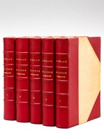 Oeuvres complètes de Maître François Rabelais (5 Tomes - Complet) Pantagruel - Gargantua - Le Tiers Livre - Le Quart Livre - Cinquième Livre