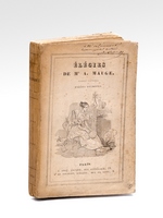 Elégies de Mr A. Mauge. Edition nouvelle et pièces inédites [ Edition en partie originale - Livre dédicacé par l'auteur ]