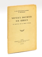 Nouveaux documents sur Rimbaud. Le Journal de sa soeur Vitalie [ Edition originale - Livre dédicacé par l'auteur ]