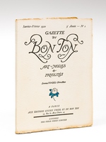 Gazette du Bon Ton. Art - Modes & Frivolités. Janvier-Février 1920 - 3e Année - Numéro 1 - Revue Mensuelle
