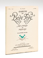 Gazette du Bon Ton. Art - Modes & Frivolités. Année 1921 - 4e Année - Numéro 3 - Revue Mensuelle