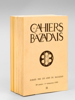 Les Cahiers Du Bazadais. Revue publiée par la Société Des Amis Du Bazadais [ lot de 20 numéros suivis du numéro 88 du 1er trimestre 1990 au numéro 107 du 4e trimestre 1994 ] Numéros 88 - 89-90 - 91 - 92 - 9
