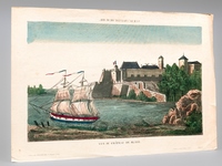 Vue du Château de Blaye [ Vue d'optique ]