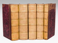 Publius Virgilius Maro varietate lectionis et perpetua Adnotatione illustratus a Christ. Gottl. Heyne (5 Volumes - Complete set) Vol. 1 : Bucolica et Georgica ; Vol. 2 : Aenidis Libri I-VI ; Vol. 3 : Aenidis Libri VII - XII et Index Notarum ; Vol. 4 : Car