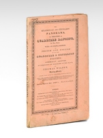 The Quadrille and Cotillion Panorama, or Treatise on Quadrille Dancing, in Two Parts : With an Explanation in French and English of all the Quadrille & Cotillion Figures generally adopted an described by Diagrams on the Plate. Part I [ First Edition ]