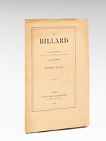 Le Billard. Avec eaux-fortes par Maxime Lalanne [ Edition originale ]