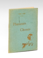 Plusieurs Choses [ Edition originale - Livre dédicacé par l'auteur ]