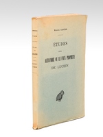 Etudes sur Alexandre ou le Faux Prophète de Lucien.