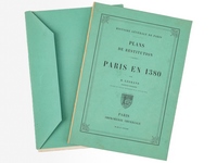 Histoire générale de Paris - Plans de restitution - Paris en 1380