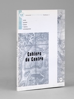 Cahiers du Centre n° 1