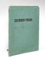 Zeichnen-Theke von Bianca Palffy-Daun. Venedig den 21 Februar 1886 [ 2 Albums de dessin de Bianca Palffy-Daun, daté de Venise en 1886 ] 10 dessins au crayon, dont paysages ou esquisses d'arbre